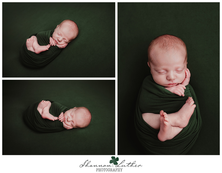 Monroe Louisiana Newborn Portrait Photographer | Baylen Newborn Studio Portrait Petite-Session