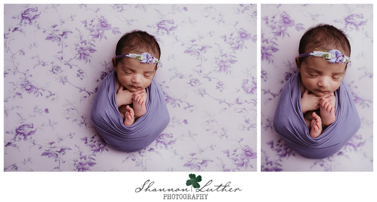 Monroe Louisiana Newborn Portrait Photographer | Baby J Newborn Studio Portrait Session