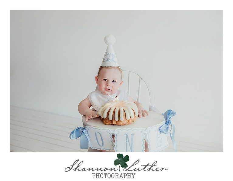 Monroe Louisiana Newborn Portrait Photographer | Ellis 12 Month Studio Portrait Petite-Session