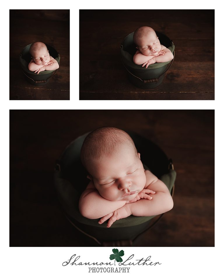 Monroe Louisiana Newborn Portrait Photographer | Asher Newborn Studio Portrait Mini-Session